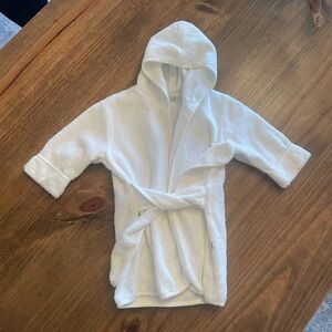 Kyte Baby Hooded Bathrobe in Cloud 6-18 Months